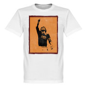 Roma T-shirt Totti Silhouette Francesco Totti Vit