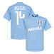 Napoli T-shirt Mertens Ljusblå