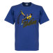 Sverige T-shirt Zlatan Ibrahimovic Blå