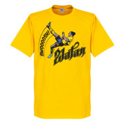 Sverige T-shirt Bicycle Barn Zlatan Ibrahimovic Gul