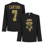 manchester-united-langarmad-t-shirt-cantona-7-silhouette-svartguld-1