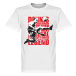 Arsenal T-shirt Legend Dennis Bergkamp Legend Vit