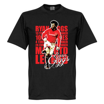 Manchester United T-shirt Legend Legend Ryan Giggs Svart