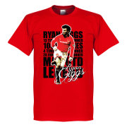 Manchester United T-shirt Legend Legend -red Ryan Giggs Röd