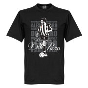 Juventus T-shirt Legend Del Piero Legend Alessandro Del Piero Svart