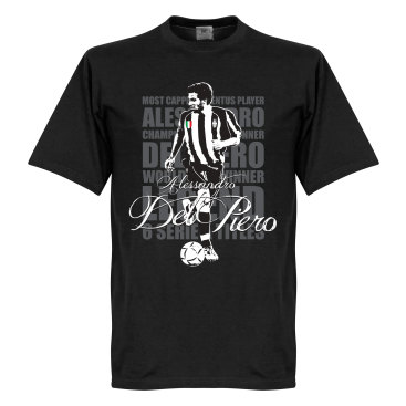 Juventus T-shirt Legend Del Piero Legend Alessandro Del Piero Svart