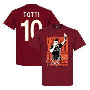 Roma T-shirt Legend Totti 10 Legend Francesco Totti Röd