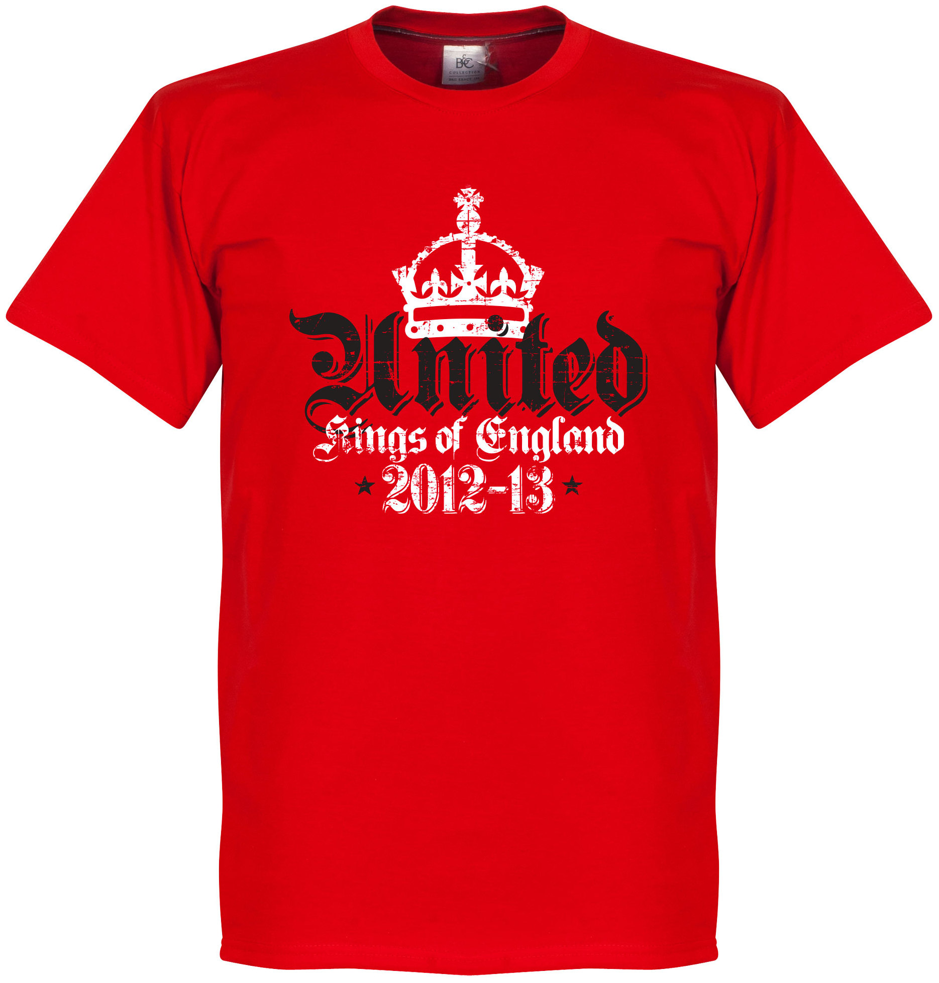 Manchester United T-shirt Winners United 12-13 Kings Of England Röd