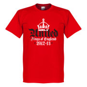 Manchester United T-shirt Winners United 12-13 Kings Of England Röd