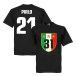Juventus T-shirt Winners 31 Campione  Pirlo 21 Andrea Pirlo Svart