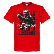 Manchester United T-shirt Legend Ferguson Legend Röd