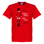 Manchester United T-shirt George Best Röd