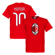 Milan T-shirt Milan Honda Keisuke Honda Röd