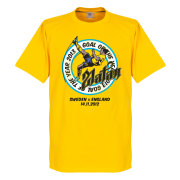 Sverige T-shirt Goal Of The Year Zlatan Ibrahimovic Gul