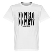 Juventus T-shirt No Pirlo No Party Berlin Final Andrea Pirlo Vit