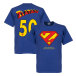 Zlatan Ibrahimovic T-shirt Zlatan Superman Blå