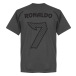 Real Madrid T-shirt Ronaldo No7 Dragon Cristiano Ronaldo Mörkgrå