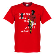 Manchester United T-shirt Giggs Will Tear You Apart Ryan Giggs Röd