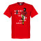 Manchester United T-shirt Giggs Will Tear You Apart Ryan Giggs Röd