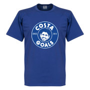 Chelsea T-shirt Costa Goals Diego Costa Blå