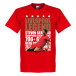 Liverpool T-shirt Legend Steven Gerrard Röd/vit