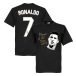 Real Madrid T-shirt Ronaldo Player Of The Year Cristiano Ronaldo Svart