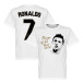 Real Madrid T-shirt Ronaldo Player Of The Year Barn Cristiano Ronaldo Vit