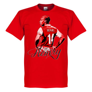 Arsenal T-shirt Legend Henry Legend 2 Thierry Henry Röd