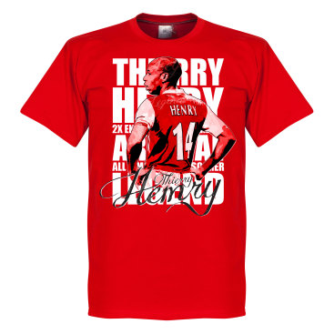 Arsenal T-shirt Legend Henry Legend Thierry Henry Röd