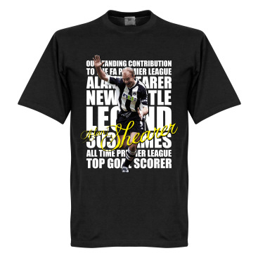 Newcastle T-shirt Legend Shearer Legend Svart