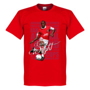 Arsenal T-shirt Legend Ian Wright Legend Röd