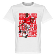 Arsenal T-shirt Legend Ian Wright Legend Vit