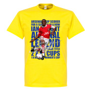 Arsenal T-shirt Legend Ian Wright Legend Gul