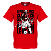 Milan T-shirt Legend Seedorf Legend Röd