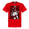 Milan T-shirt Legend Seedorf Legend Röd