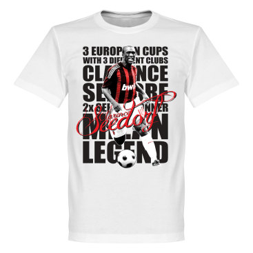 Milan T-shirt Legend Seedorf Legend Vit