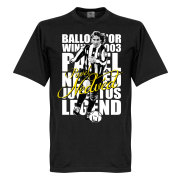 Juventus T-shirt Legend Nedved Legend Svart