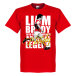 Arsenal T-shirt Legend Liam Brady Legend Röd
