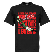 Manchester United T-shirt Legend Schmeichel Legend Svart