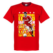 Liverpool T-shirt Legend Ian Rush Legend Röd