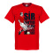 Manchester United T-shirt Legend Sir Bobby Charlton Legend Röd