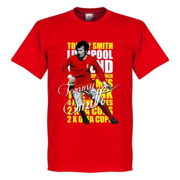 Liverpool T-shirt Legend Tommy Smith Legend Röd