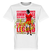 Liverpool T-shirt Legend Jimmy Case Legend Vit