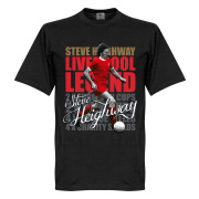 Liverpool T-shirt Legend Heighway Legend Svart