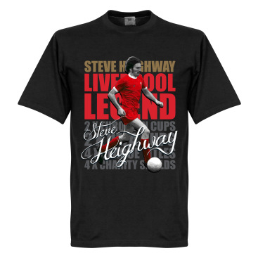 Liverpool T-shirt Legend Heighway Legend Svart