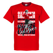 Manchester United T-shirt Legend Solskjaer Legend Röd
