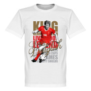 Liverpool T-shirt Legend Legend Kenny Dalglish Vit