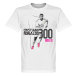 Real Madrid T-shirt Ronaldo 300 Record Goalscorer Cristiano Ronaldo Vit