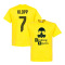 Borussia Dortmund T-shirt Breaking Bayern Klopp Gul