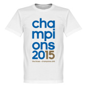 Chelsea T-shirt Winners Champions 2015 Vit